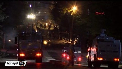 Gazi Mahallesi'nde olaylı gece