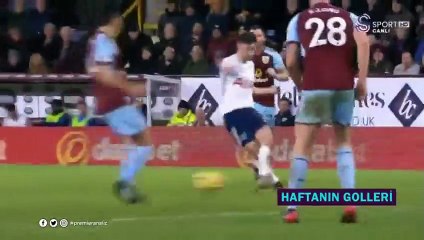 Premier Lig'de haftaya damga vuran goller