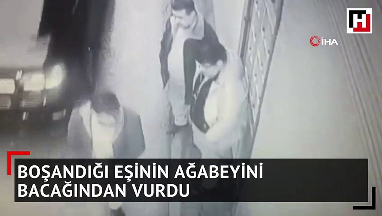 Boşandığı eşinin ağabeyini bacağından vurdu