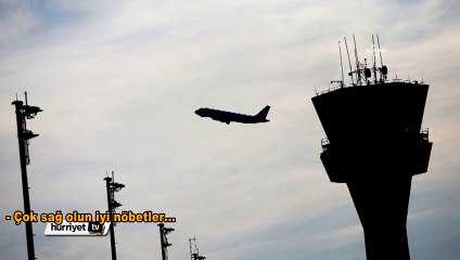 Pilot, kuleye Trabzonspor-Galatasaray maçını sordu