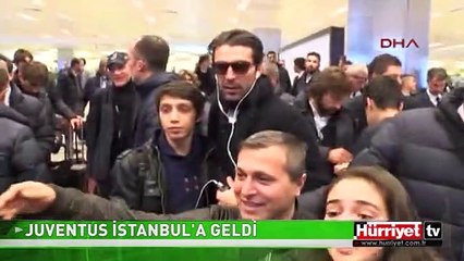JUVENTUS İSTANBUL'A GELDİ