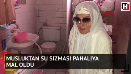 Musluktan su sızması pahalıya mal oldu