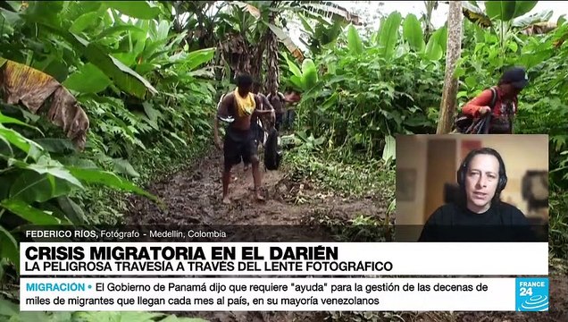 Federico Ríos: Son más de 3.000 personas las que arriesgan sus vidas cruzando el Tapón del Darién