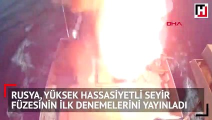Rusya, yüksek hassasiyetli seyir füzesinin ilk denemelerini yayınladı