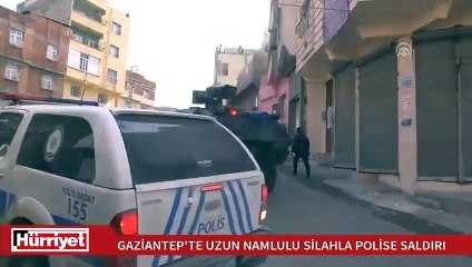 Zırh delici mermiyle polise saldırı