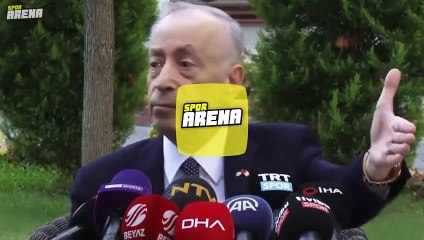 Galatasaray Başkanı Mustafa Cengiz'den Fenerbahçe'ye transfer göndermesi