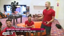 Galatasaraylı futbolcular PlayStation’da kapıştı