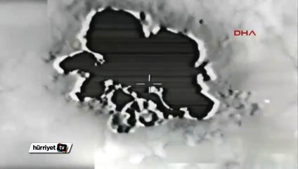 Genelkurmay Metina kampına düzenlenen hava harekatının görüntülerini paylaştı