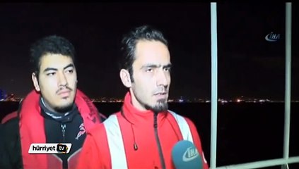 Marmara Denizi'nin ortasında insanlık dramı
