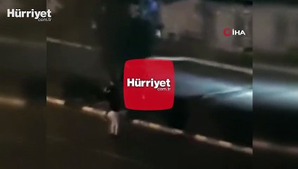 Yer Konya... Yol ortasında tekme tokat dövdüler!