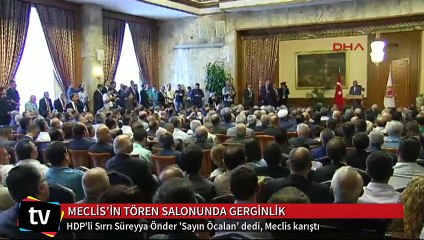 Meclis’te ‘Sayın Öcalan’ gerginliği