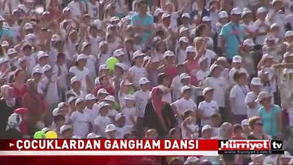 5000 ÇOCUK GANGNAM DANSI YAPTI
