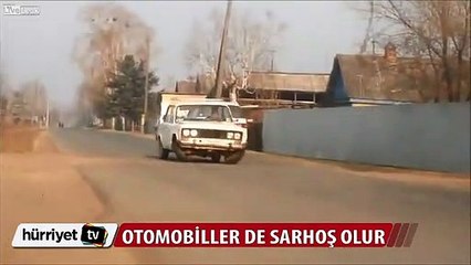 Rusya'da görenleri şaşkına çeviren otomobil