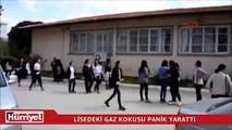 Lisedeki gaz kokusu tedirgin etti
