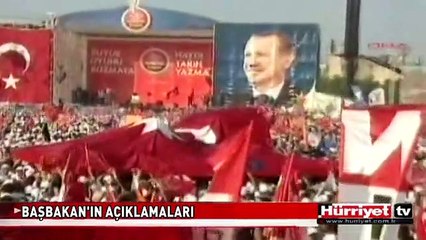 BAŞBAKAN ERDOĞAN "MİLLİ İRADEYE SAYGI" MİTİNGİNDE KONUŞTU-2
