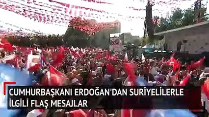 Download Video: Cumhurbaşkanı Erdoğan'dan Suriyelilerle ilgili flaş mesajlar