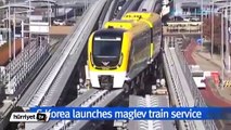 Güney Kore ilk manyetik raylı treni hizmete girdi