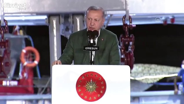 Cumhurbaşkanı Erdoğan: Akdeniz ve Ege'de korsanlığa, haydutluğa asla 'eyvallah' etmeyiz