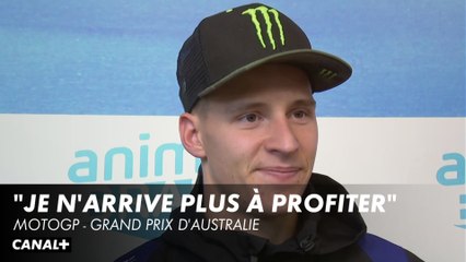 La réaction de Fabio Quartararo après le Grand Prix d'Australie - MotoGP