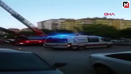 Gaziantep'te hastanede yangın