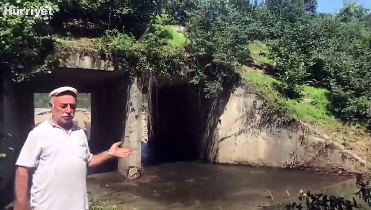 Giresun’da çöken menfez için daha önce uyaran Ahmet Amca: Belliydi