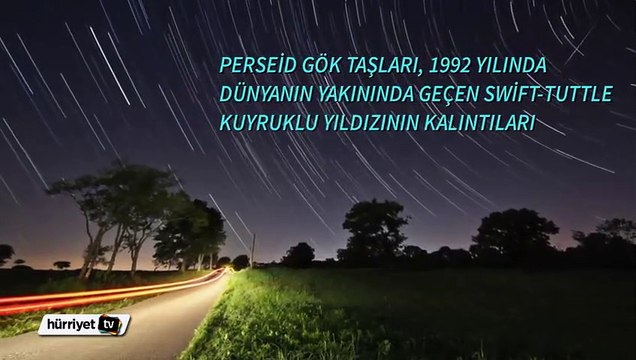 Görsel şölene hazır olun Persus gök taşı yağmuru başlıyor
