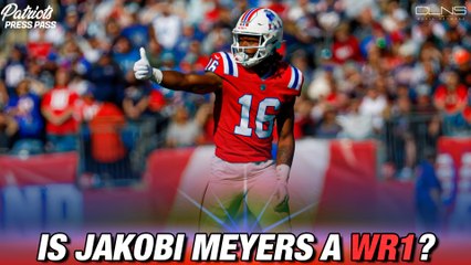 Can Jakobi Meyers be the Patriots TRUE WR1?
