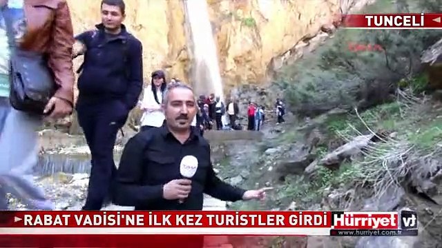 RABAT VADİSİ'NE İLK KEZ TURİSTLER GİRDİ, DOĞAL GÜZELLİK HAYRAN BIRAKTI