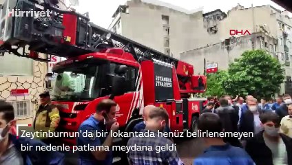 Son dakika... Zeytinburnu'nda lokantada patlama! İlk görüntüler...