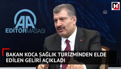 Bakan Koca sağlık turizminden elde edilen geliri açıkladı