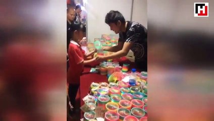 Bu oyuncağı hiç böyle denediniz mi?