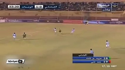 Kaleci kendi kalesine rövaşata ile gol attı