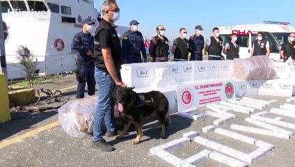 Marmara Denizi'nde gemiye operasyon