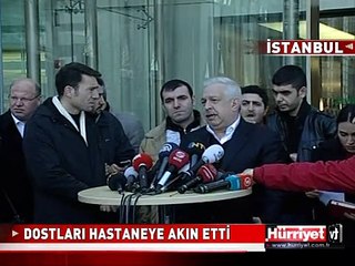 MÜSLÜM GÜRSES'İN SANATÇI DOSTLARI HASTANEYE AKIN ETTİ