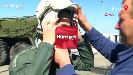 Stratosfer, Rus savaş uçağının kokpitinden görüntülendi