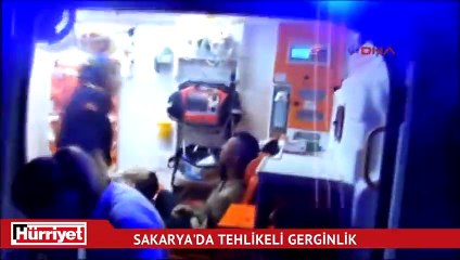 Sakarya’da tehlikeli gerginlik: Yüksek gerilim sürüyor