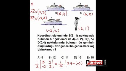 GEOMETRİ SORULARININ ÇÖZÜMLERİ