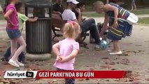 Gezi Parkı'nda bugün böyleydi