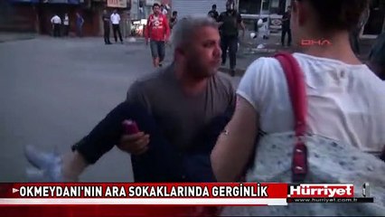 OKMEYDANI'NDA POLİS MÜDAHALESİ