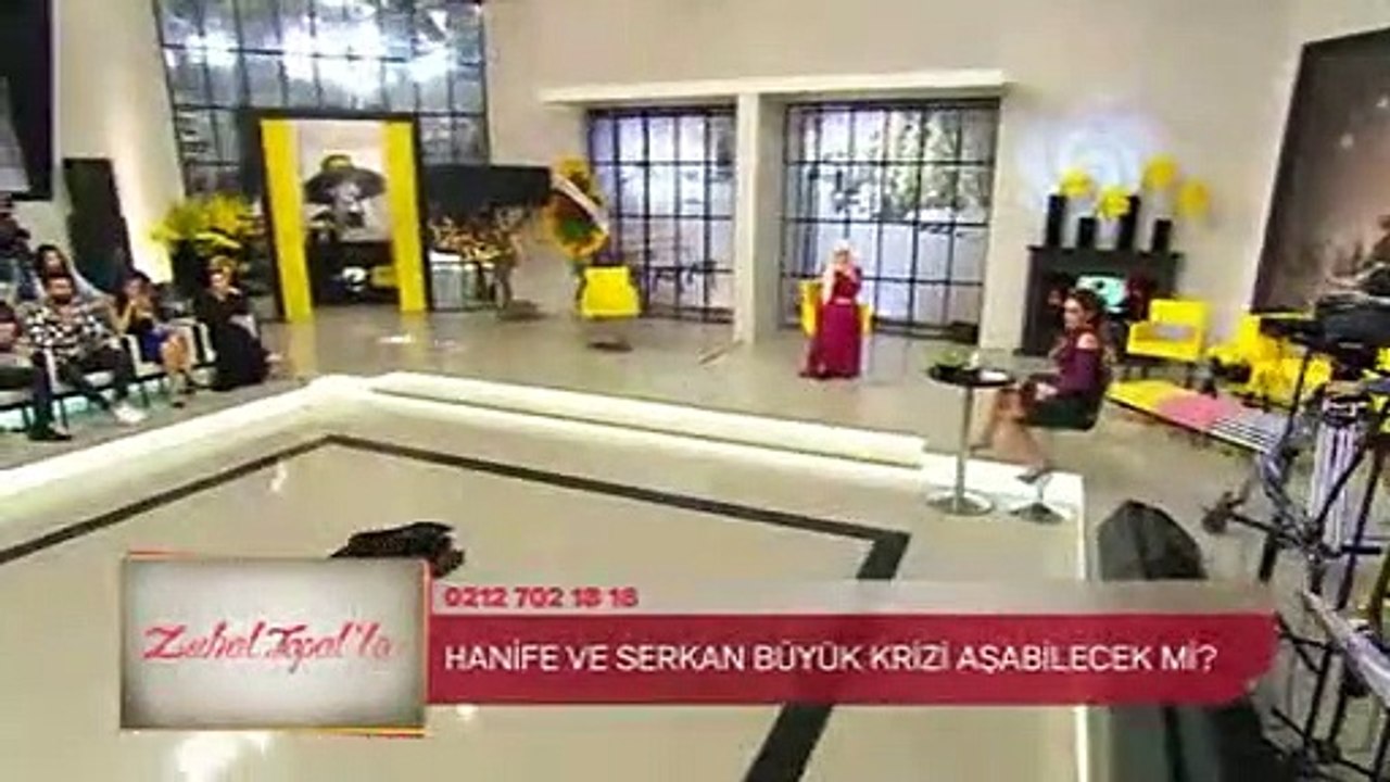 Serkan çıldırdı, Hanife gözyaşlarına boğuldu
