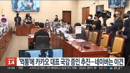 여야, '먹통 사태'에 카카오 대표 국감 증인 추진…네이버는 이견