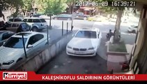 Kaleşnikoflu saldırının görüntüleri