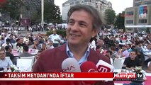 BEYOĞLU BELEDİYESİ'NDEN TAKSİM MEYDANI'NDA İFTAR