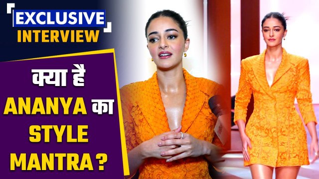 Exclusive! Ananya Pandey ने Lakme Fashion Week में बताए Birthday Plans, Ramp walk Viral | FilmiBeat