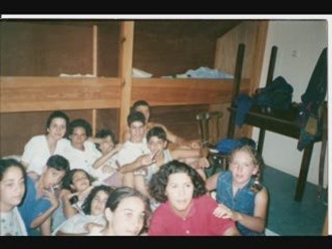 Groupe d'algeriens en colonie de vacance