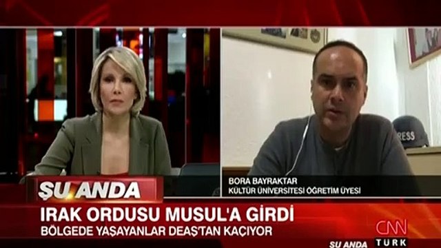 Irak ordusu Musul'a girdi
