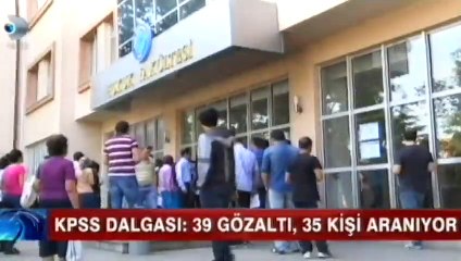 KPSS’den tam puan alıp bugün memur olanlar gözaltına alındı