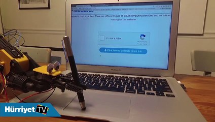 Robotu öyle bir şey için kullandı ki...