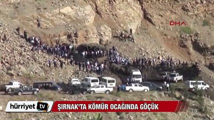 Şırnak'ta kömür ocağında göçük 3 kişi toprak altında