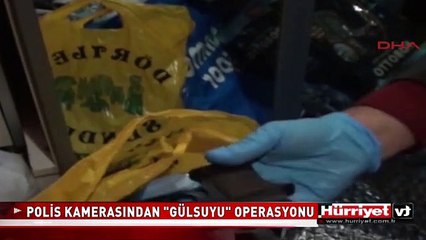 GÜLSUYU'NDAKİ OPERASYON ANI POLİS KAMERASINDA